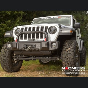 Jeep Wrangler JL Spartacus Overrider Bar - Satin Black